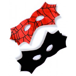 Omkeerbare Batman-Spiderman Mask