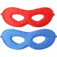 Omkeerbare superheld Mask (Blauw-Rood)