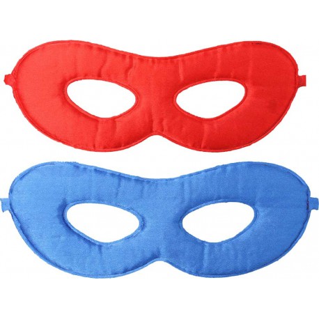 Omkeerbare superheld Mask (Blauw-Rood)