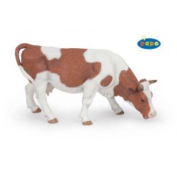 Figurine Vache broutant Papo (modèle 2)
