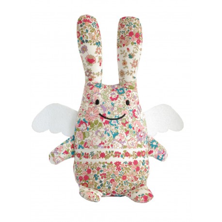 Lapin-Ange Fuchsia musical Trousselier