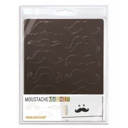 12 Aimants Moustache