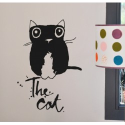 Sticker mural "The Cat" Le Prédeau
