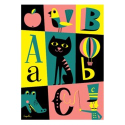 Affiche ABC (Ingela P Arrhenius)
