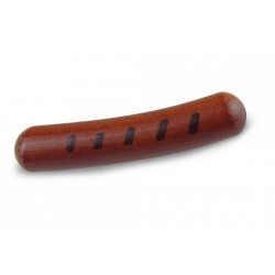 Saucisse grillée en bois