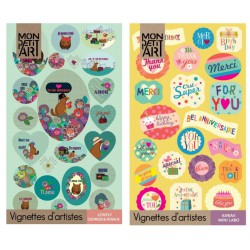 Kunstenaars Stickers - Mon Petit Art