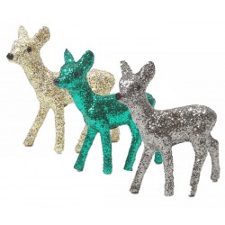 Glitterende Bambi (8 cm)