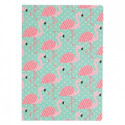 Cahier A5 "Flamant rose"