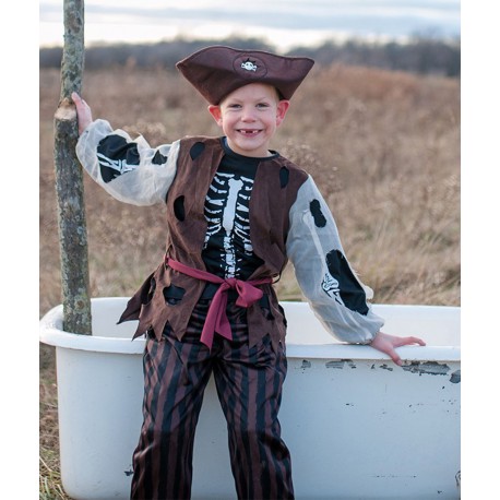 Costume de pirate squelette (4-6 ans)