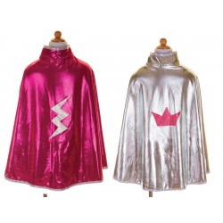 omkeerbare prinses-supergirl cape