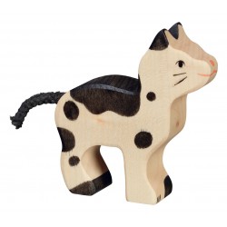 Figurine petit chat Holztiger