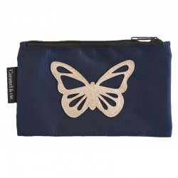 Trousse papillon bleu - Caramel & cie