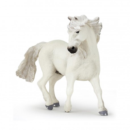 Figurine cheval blanc camargue
