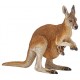 Papo kangoeroe en baby figuur