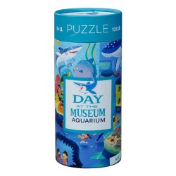 Puzzle "une journée à l'aquarium" (72 pcs)