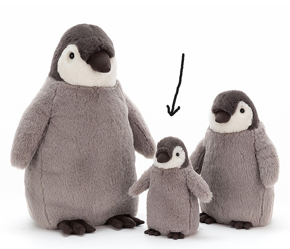 Overredend Oordeel Verst Knuffel pinguïn Percy mini van Jellycat