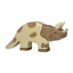 Houten figuur Triceratops