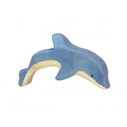 Figurine en bois Dauphin