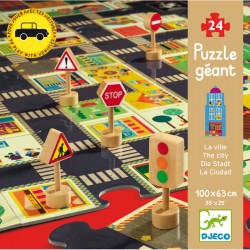 Puzzle géant la Ville (24 pcs)