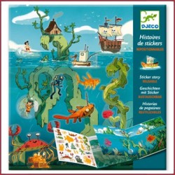 Histoires de stickers "les aventures en mer"