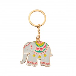 Sleutelhanger Mandala olifant