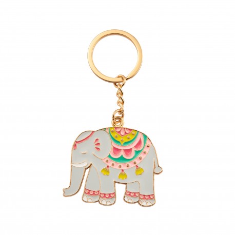 Porte-clé Mandala éléphant