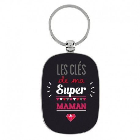 Porte-clef "Ma super maman"