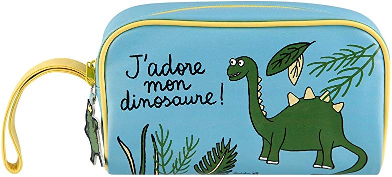 Trousse de Toilette Enfant - Dinosaure Sac de Toilettes Trousses