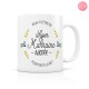 Mug "Veux-tu être ma marraine" Label Tour