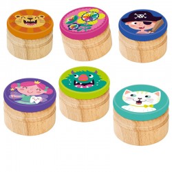 Houten tandendoos