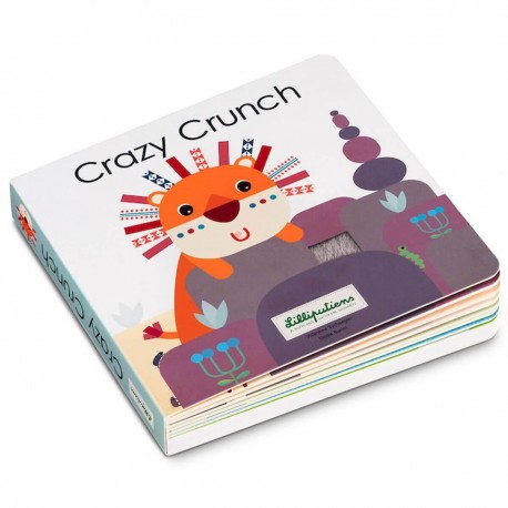 Voelboek met geluiden Crazy Crunch