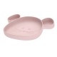 Assiette en silicone Souris