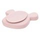 Assiette en silicone Souris