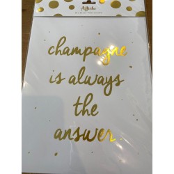 Poster "Champagne..."