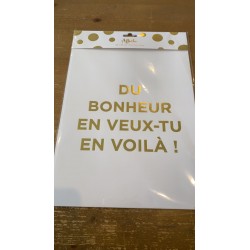 Affiche "Du bonheur, en veux-tu en voilà !"