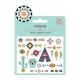 Mini stickers Western style Djeco