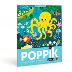 Poppik sticker poster Aquarium