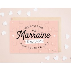 Aankondiging Puzzel "Marraine"