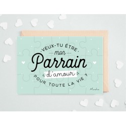 Aankondiging Puzzel "Parrain"