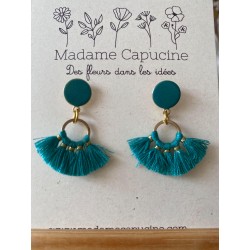 Boucle d'oreilles Madame Capucine