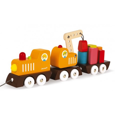 Train grue Multi colors Janod