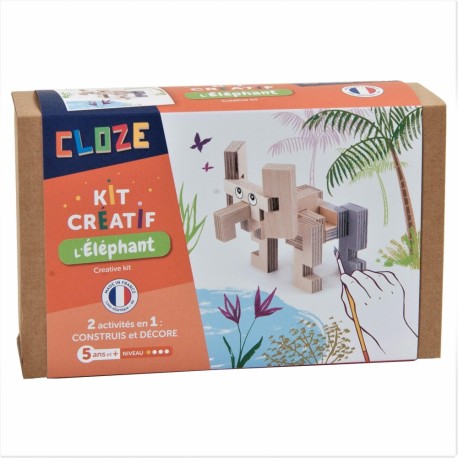 Constructie Cloze - De olifant