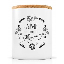 Bougie "Aime comme Maman"