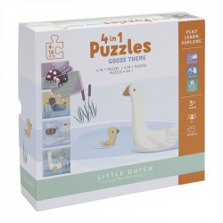 4 Puzzles évolutifs - Little goose