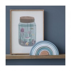 Poster A3 Mini Ocean Jar (recto verso)