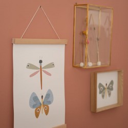 Poster A3 Butterfly (beide kanten)