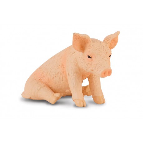 Figurine Cochonnet assis