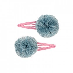 2 haarspeldjes Lia pompom