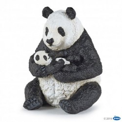Papo Panda en haar baby Figuurtje