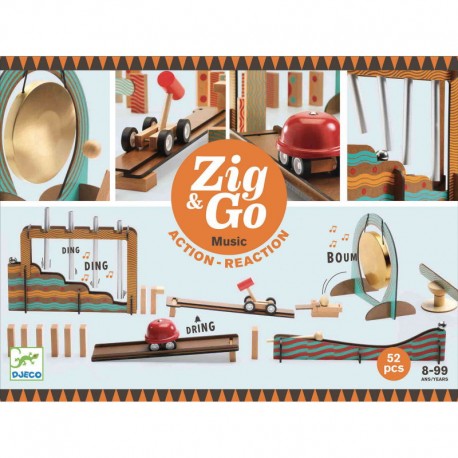 Zig & Go Music, actie-reactie baan (52 stuks)
